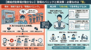 パニックになる流れ