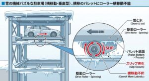 雪の日スリップの原理
